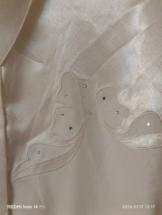 Blusa vintage Karylo's  con pedrería T52 R853