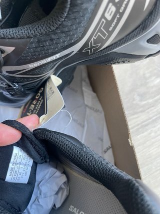 Salomon XT-6 GTX Black/Black Silver