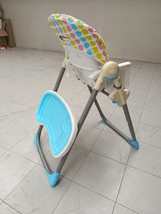 Trona plegable extensible para bebé