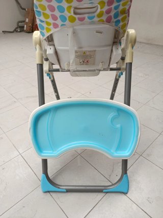 Trona plegable extensible para bebé