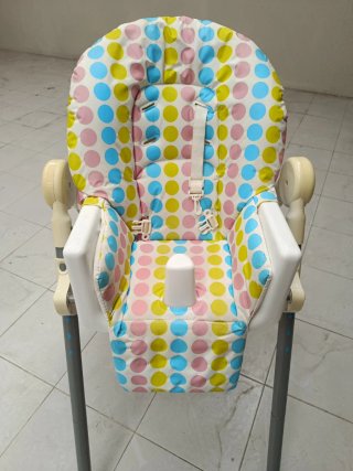 Trona plegable extensible para bebé