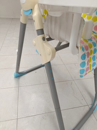 Trona plegable extensible para bebé