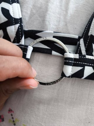 Bikini Calvin Klein Negro/Blanco Talla S