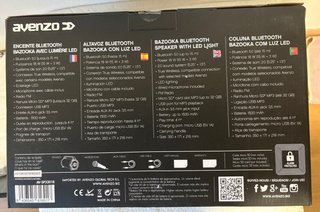 Altavoz Bluetooth Avenzo AV-SP3301B