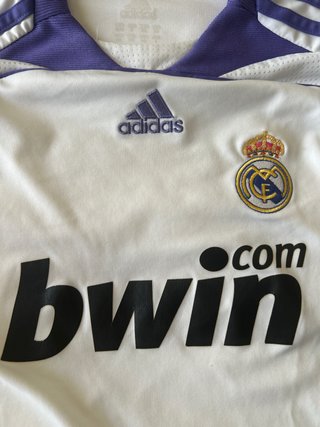Camiseta Real Madrid Retro 2007 Adidas LFP
