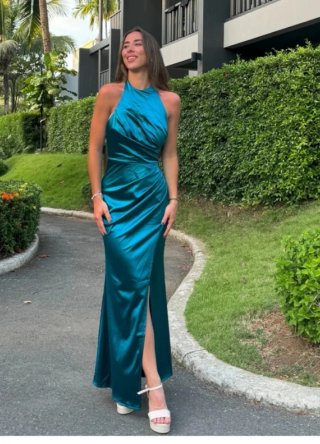 Vestido largo fiesta mujer Talla M
