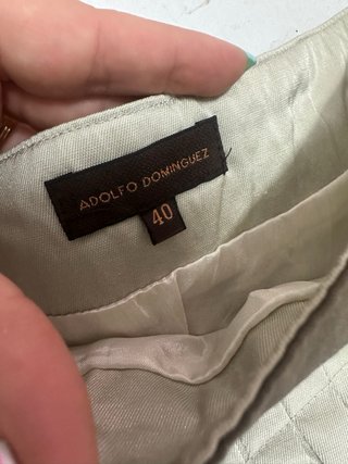 Falda Adolfo Domínguez tableada