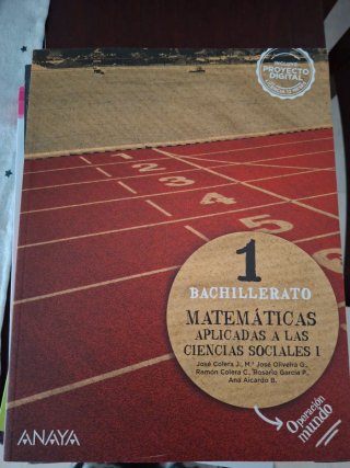 Matemáticas aplicadas a las Ciencias Sociales I...