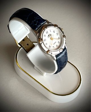 Reloj Lotus Mujer Azul y Plateado