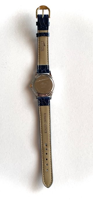 Reloj Lotus Mujer Azul y Plateado