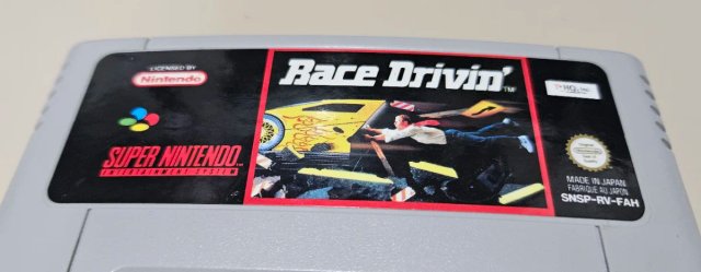 Race Drivin Super Nintendo Cartucho SNES