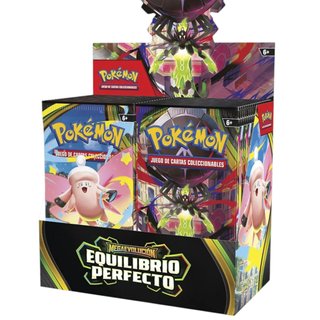 CAJA POKEMON 36 SOBRES EQUILIBRIO PERFECTO ESPAÑOL