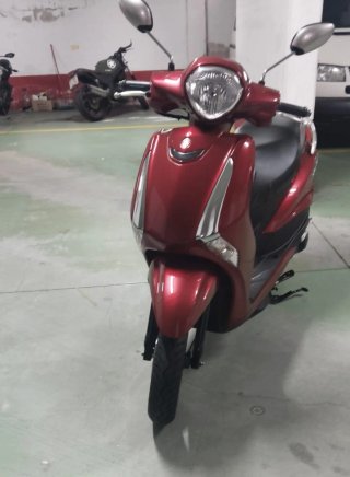 Yamaha D'elight 125cc Roja - 6.000 km