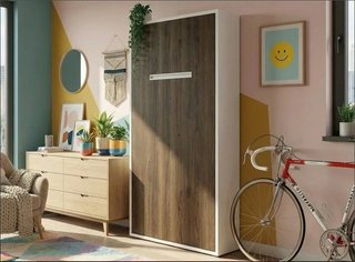 CAMA ABATIBLE VERTICAL 105×190 Nova de calidad