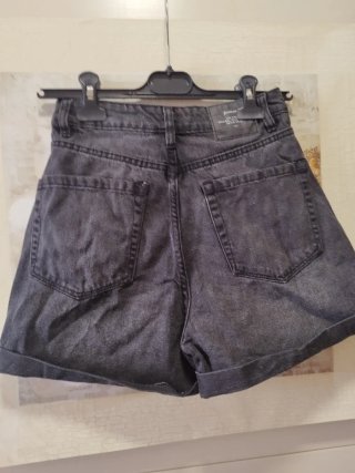 Shorts vaqueros grises