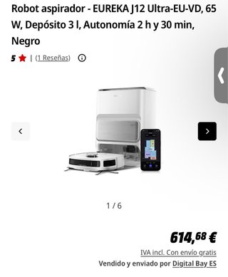 Aspiradora Robor Eureka J12 Ultra