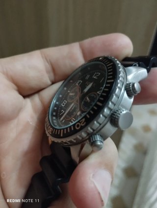 Orologio Fossil Diver Nero