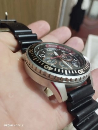 Orologio Fossil Diver Nero