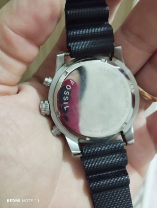 Orologio Fossil Diver Nero