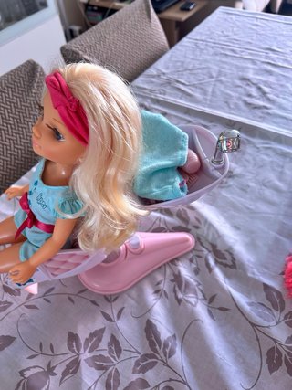 Nancy un día en la peluquería