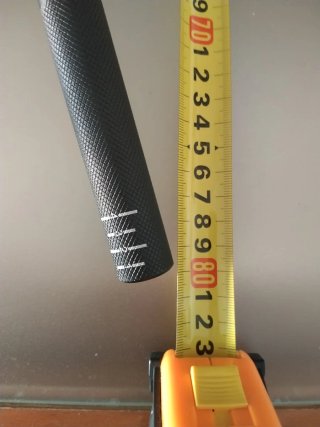 Manillar moto SCAR 22mm
