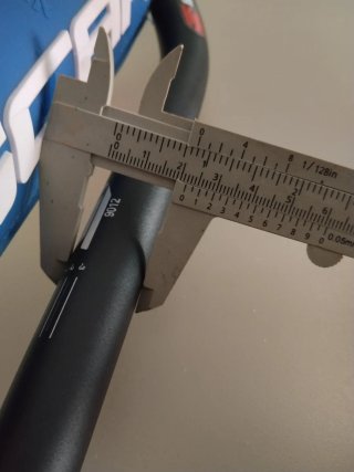 Manillar moto SCAR 22mm