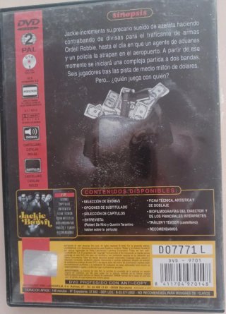 DVD Jackie Brown - Quentin Tarantino