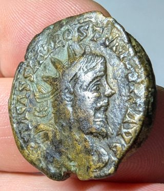 Dupondio Póstumo 261 d.C. Lugdunum