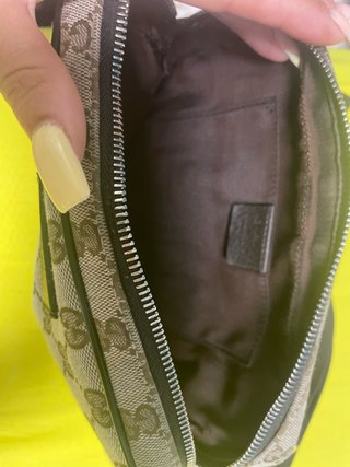 Riñonera Gucci GG Canvas Beige/Marrón