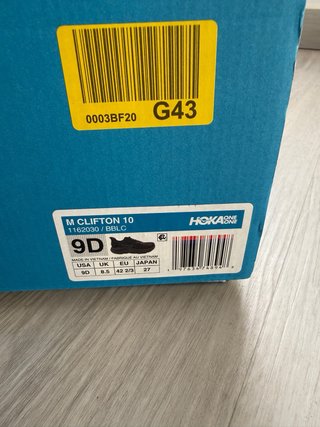 Hoka Clifton 10 Bambas 42 2/3