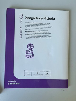 XEOGRAFIA E HISTORIA 3 ESO CM OBRADOIRO