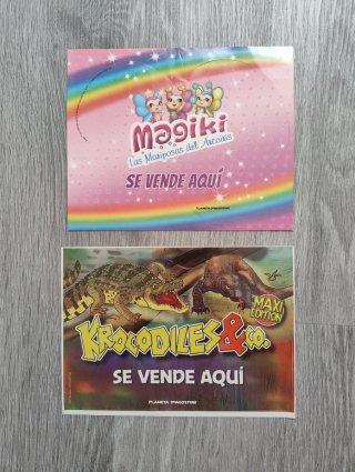 Pegatinas Planeta de Agostini Magiki y Krocodiles