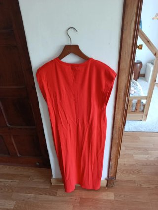 Vestido rojo largo