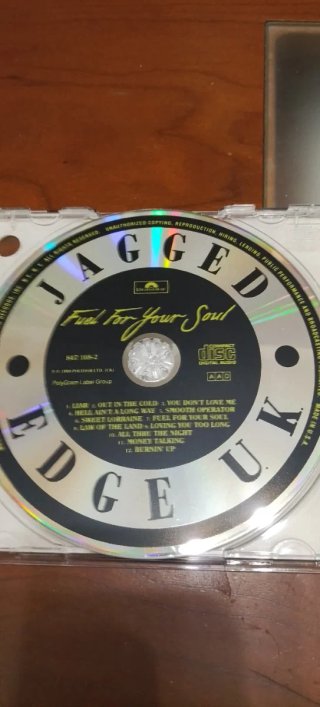 CD Jagged Edge UK - Fuel For Your Soul