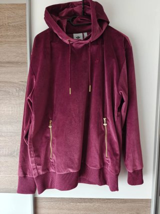 Conjunto chándal Adidas terciopelo morado