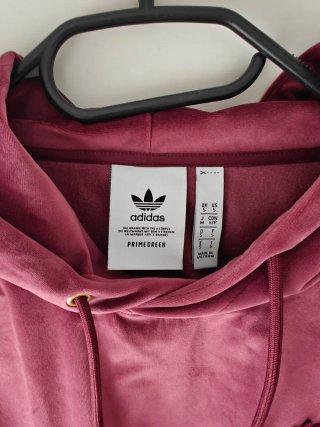 Conjunto chándal Adidas terciopelo morado