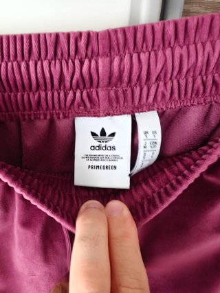 Conjunto chándal Adidas terciopelo morado