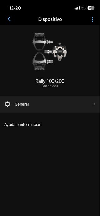 Pedales Garmin XC200 - Potenciómetro dual