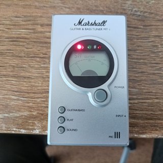 Afinador Marshall MT-1 Guitarra y Bajo