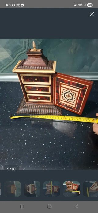 Oferta solo hoy Bargueñito  gabinet  colonial