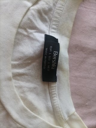 Camiseta tirantes Bershka oriental S