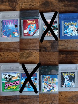 Lotto 6 giochi Game Boy Color