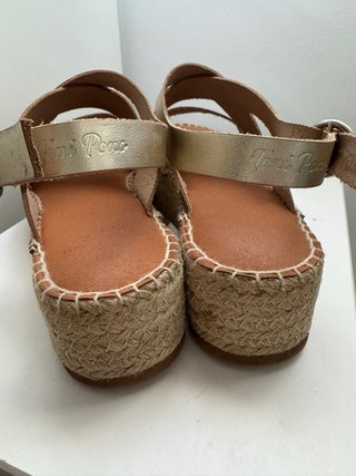 Sandalias esparto Toni Pons doradas