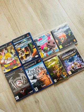 Lote 8 Videojuegos PS2, PS3 y PSP