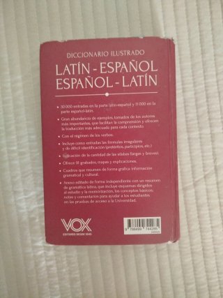 Diccionario ilustrado latín-español/ español-latín