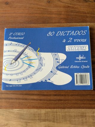Libro 80 Dictados a 2 voces