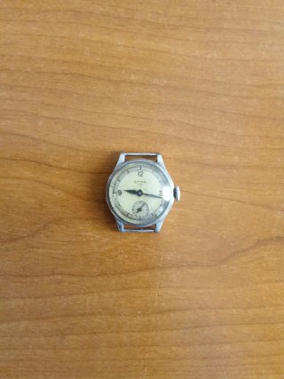 Reloj Suizo Vintage CYMA Militar FUNCIONA+90 AÑOS.