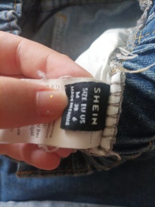 Pantalón corto vaquero