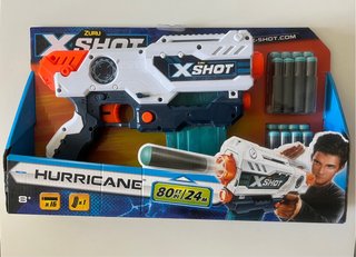 XShot Hurricane Blaster + 10 dardos
