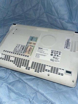 Portátil Acer Aspire One Plata/Blanco